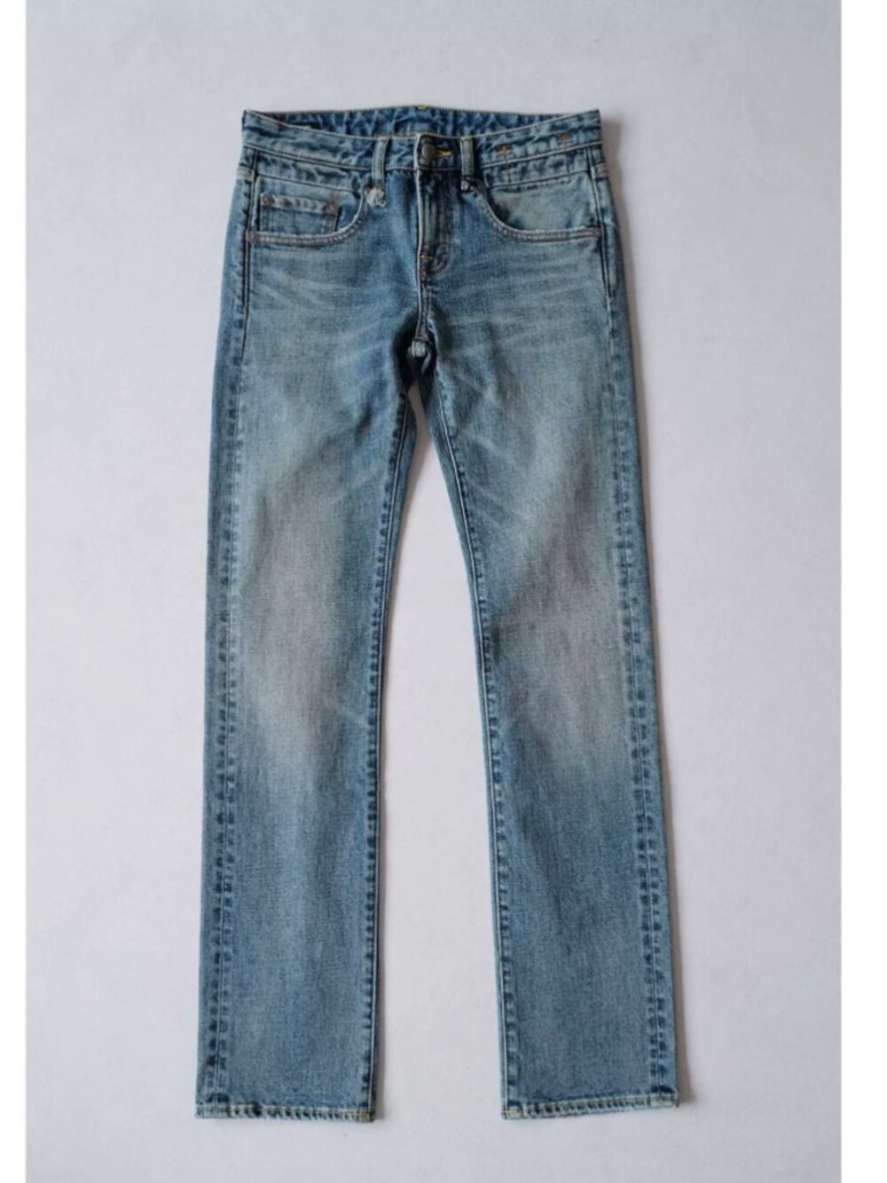 NWT R13 Tobi Boy Jeans 24/25/26/27/29 Glade Blue Stretch - Picture 4 of 10